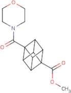 Methyl (1S,2R,3R,8S)-4-(morpholine-4-carbonyl)cubane-1-carboxylate