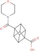 (1S,2R,3R,8S)-4-(Morpholine-4-carbonyl)cubane-1-carboxylic acid