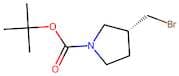 (3R)-3-(Bromomethyl)pyrrolidine, N-BOC protected