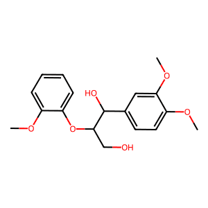 1-(3,4-Dimethoxyphenyl)-2-(2-methoxyphenoxy)-propane-1,3-diol