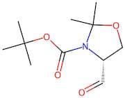 (4R)-2,2-Dimethyl-1,3-oxazolidine-4-carboxaldehyde, N-BOC protected