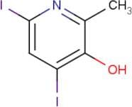 4,6-Diiodo-2-methylpyridin-3-ol