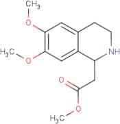 Methyl 2-(6,7-dimethoxy-1,2,3,4-tetrahydroisoquinolin-1-yl)acetate