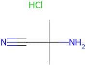 2-Amino-2-methylpropanenitrile hydrochloride