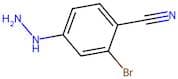 2-Bromo-4-hydrazinylbenzonitrile