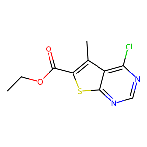 Ethyl 4-chloro-5-methylthieno[2,3-d]pyrimidine-6-carboxylate