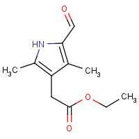 Ethyl (5-formyl-2,4-dimethyl-1H-pyrrol-3-yl)acetate