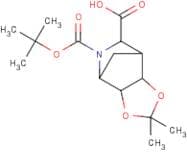 4,4-Dimethyl-3,5-dioxa-8-aza-tricyclo[5.2.1.0(2,6)]decane-8,9-dicarboxylic acid 8-tert-butyl ester
