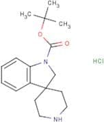 tert-Butyl spiro[indoline-3,4'-piperidine]-1-carboxylate hydrochloride