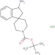 tert-Butyl 3-amino-2,3-dihydrospiro[indene-1,4'-piperidine]-1'-carboxylate hydrochloride
