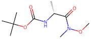 R-tert-Butyl 1-(methoxy(methyl)amino)-1-oxopropan-2-ylcarbamate