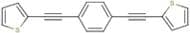1,4-Bis(thiophen-2-ylethynyl)benzene