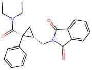 (1R,2S)-2-[(1,3-Dioxo-1,3-dihydro-2H-isoindol-2-yl)methyl]-N,N-diethyl-1-phenylcyclopropanecarboxa…