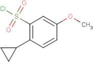 2-(Cyclopropyl)-5-methoxybenzenesulphonyl chloride