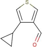 3-Cyclopropylthiophene-4-carboxaldehyde