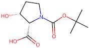 (2S,3R)-3-Hydroxypyrrolidine-2-carboxylic acid, N-BOC protected