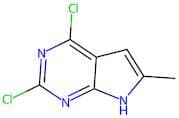 2,4-Dichloro-6-methyl-7H-pyrrolo[2,3-d]pyrimidine