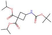 3-tert-Butoxycarbonylamino-cyclobutane-1,1-dicarboxylic acid diisopropyl ester
