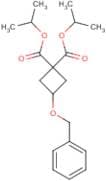 3-(Phenylmethoxy)-1,1-cyclobutanedicarboxylic acid diisopropyl diester