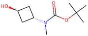 tert-Butyl N-(trans-3-hydroxycyclobutyl)-N-methylcarbamate