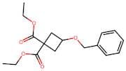 3-Benzyloxycyclobutane-1,1-dicarboxylic acid diethyl ester