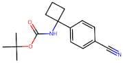 tert-Butyl 1-(4-cyanophenyl)cyclobutylcarbamate