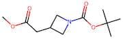 tert-Butyl 3-(2-methoxy-2-oxoethyl)azetidine-1-carboxylate