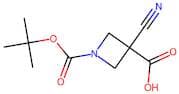 1-Boc-3-cyanoazetidine-3-carboxylic acid