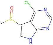 4-Chloro-5-(methylsulfinyl)-7H-pyrrolo[2,3-d]pyrimidine