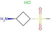 trans-3-Methylsulfonylcyclobutylamine hydrochloride