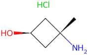 trans-3-Amino-3-methylcyclobutanol hydrochloride