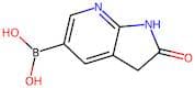 {2-Oxo-1H,2H,3H-pyrrolo[2,3-b]pyridin-5-yl}boronic acid