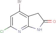 4-Bromo-6-chloro-1H,2H,3H-pyrrolo[2,3-b]pyridin-2-one
