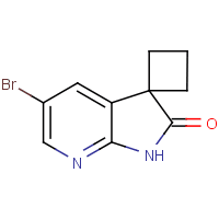 5'-Bromo-1',2'-dihydrospiro[cyclobutane-1,3'-pyrrolo[2,3-b]pyridine]-2'-one