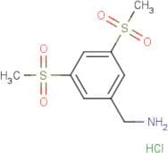 3,5-Bis(methylsulfonyl)benzylamine hydrochloride