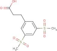 3-(3,5-Bis-methanesulfonyl-phenyl)propionic acid