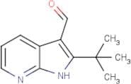 2-tert-Butyl-1H-pyrrolo[2,3-b]pyridine-3-carbaldehyde