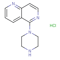 5-Piperazin-1-yl-1,6-naphthyridine hydrochloride