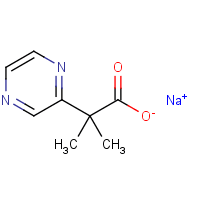 Sodium 2-methyl-2-(pyrazin-2-yl)propanoate