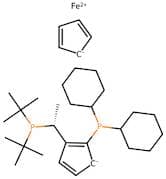(2R)-1-[(1R)-1-[Bis(1,1-dimethylethyl)phosphino]ethyl]-2-(dicyclohexylphosphino)ferrocene