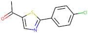 1-[2-(4-Chlorophenyl)-1,3-thiazol-5-yl]ethanone