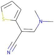 (2Z)-3-(Dimethylamino)-2-(thiophen-2-yl)prop-2-enenitrile