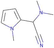 2-(Dimethylamino)-2-(1-methyl-1H-pyrrol-2-yl)acetonitrile