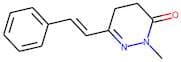 2-Methyl-6-[(E)-2-phenylethenyl]-2,3,4,5-tetrahydropyridazin-3-one