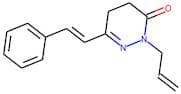 6-[(E)-2-Phenylethenyl]-2-(prop-2-en-1-yl)-2,3,4,5-tetrahydropyridazin-3-one