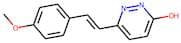 6-[(E)-2-(4-Methoxyphenyl)ethenyl]pyridazin-3-ol