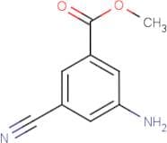 3-Amino-5-cyano-benzoic acid methyl ester