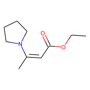 Ethyl (2Z)-3-(pyrrolidin-1-yl)but-2-enoate