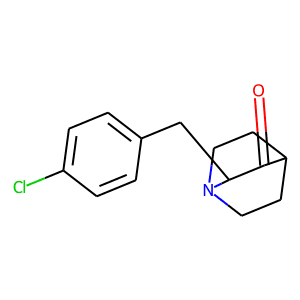 2-[(4-Chlorophenyl)methyl]-1-azabicyclo[2.2.2]octan-3-one