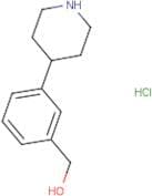 (3-(Piperidin-4-yl)phenyl)methanol hydrochloride